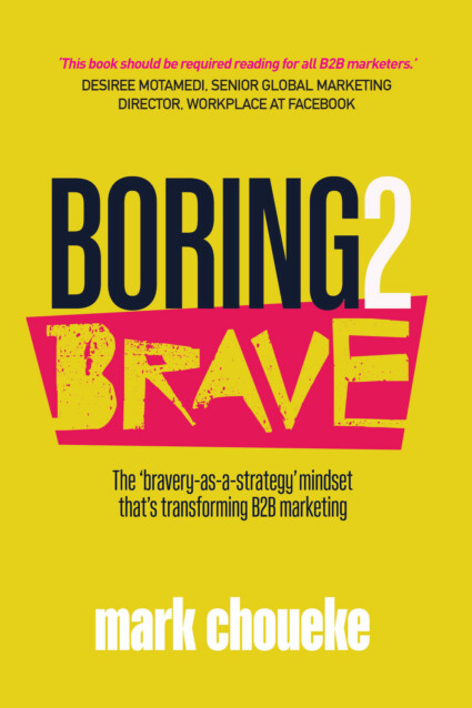 Book cover for Boring2Brave