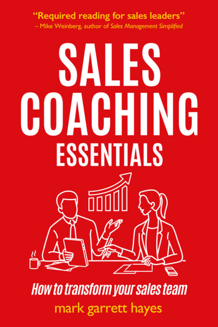 Book cover for Sales Coaching Essentials