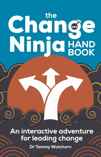 Book cover for The Change Ninja Handbook