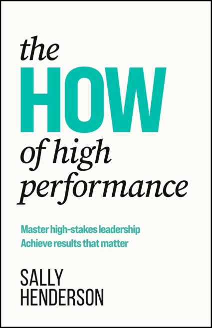 Book cover for The HOW of High Performance