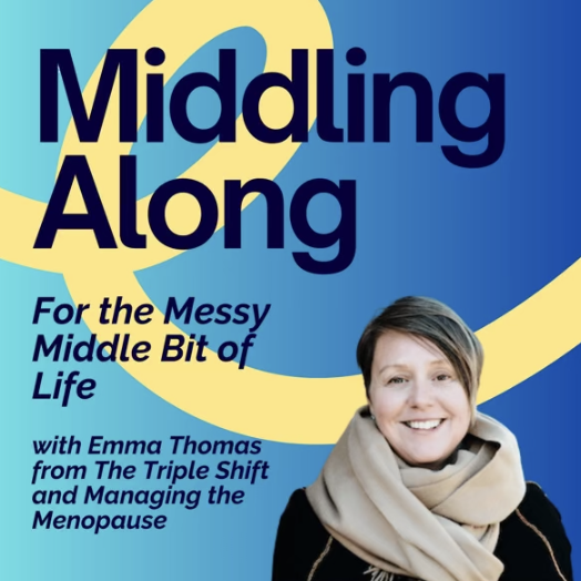 Middling Along podcast logo