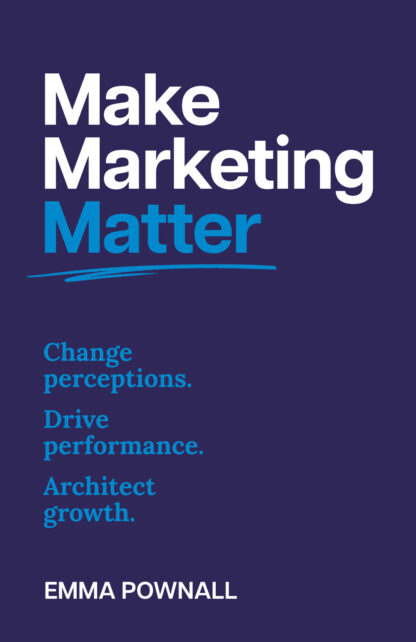 Book cover for Make Marketing Matter