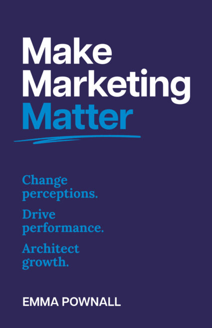 Book cover for Make Marketing Matter