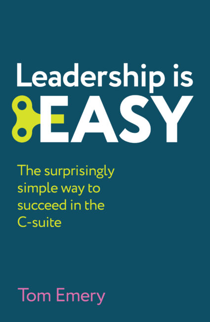 Book cover for Leadership is Easy